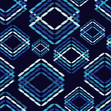 Etnik Boho Dikişsiz desen. Dantel. Kumaş üzerine nakış. Patchwork dokusu. Dokuma. Geleneksel süs. Kabile deseni. Halk motif. Duvar kağıdı, tekstil, sarma, Web için kullanılabilir.