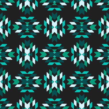 Etnik Boho Dikişsiz desen. Dantel. Kumaş üzerine nakış. Patchwork dokusu. Dokuma. Geleneksel süs. Kabile deseni. Halk motif. Duvar kağıdı, tekstil, sarma, Web için kullanılabilir.