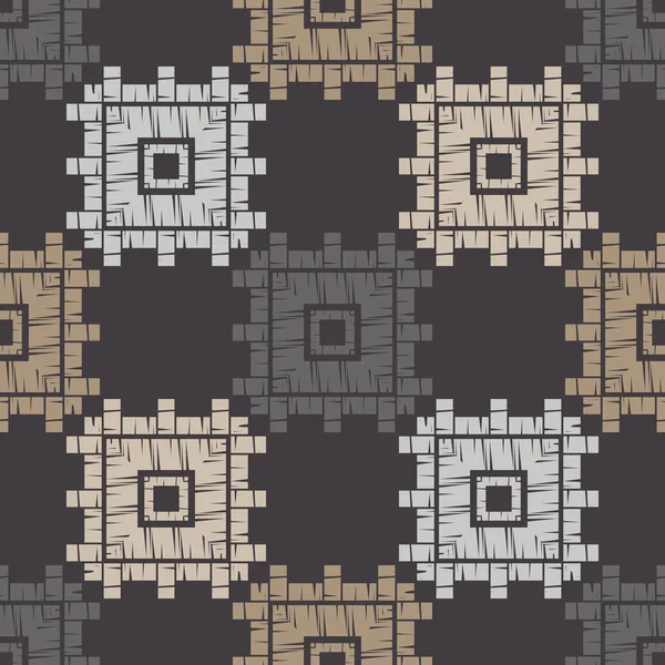 Etnik Boho Dikişsiz desen. Dantel. Kumaş üzerine nakış. Patchwork dokusu. Dokuma. Geleneksel süs. Kabile deseni. Halk motif. Duvar kağıdı, tekstil, sarma, Web için kullanılabilir.