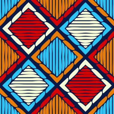 Etnik Boho Dikişsiz desen. Dantel. Kumaş üzerine nakış. Patchwork dokusu. Dokuma. Geleneksel süs. Kabile deseni. Halk motif. Duvar kağıdı, tekstil, sarma, Web için kullanılabilir.