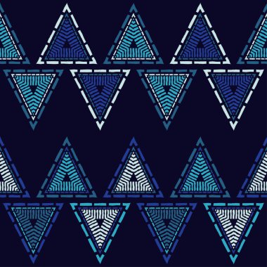 Etnik Boho Dikişsiz desen. Dantel. Kumaş üzerine nakış. Patchwork dokusu. Dokuma. Geleneksel süs. Kabile deseni. Halk motif. Duvar kağıdı, tekstil, sarma, Web için kullanılabilir.