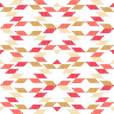 Etnik Boho Dikişsiz desen. Dantel. Kumaş üzerine nakış. Patchwork dokusu. Dokuma. Geleneksel süs. Kabile deseni. Halk motif. Duvar kağıdı, tekstil, sarma, Web için kullanılabilir.