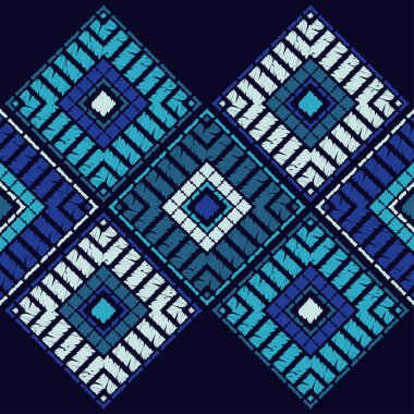Etnik Boho Dikişsiz desen. Dantel. Kumaş üzerine nakış. Patchwork dokusu. Dokuma. Geleneksel süs. Kabile deseni. Halk motif. Duvar kağıdı, tekstil, sarma, Web için kullanılabilir.