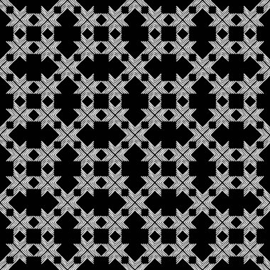 Etnik Boho Dikişsiz desen. Dantel. Kumaş üzerine nakış. Patchwork dokusu. Dokuma. Geleneksel süs. Kabile deseni. Halk motif. Duvar kağıdı, tekstil, sarma, Web için kullanılabilir.