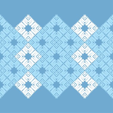 Etnik Boho Dikişsiz desen. Dantel. Kumaş üzerine nakış. Patchwork dokusu. Dokuma. Geleneksel süs. Kabile deseni. Halk motif. Duvar kağıdı, tekstil, sarma, Web için kullanılabilir.