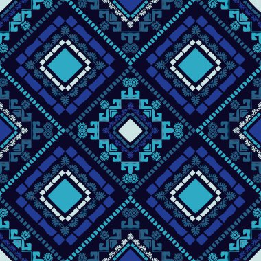 Etnik Boho Dikişsiz desen. Dantel. Kumaş üzerine nakış. Patchwork dokusu. Dokuma. Geleneksel süs. Kabile deseni. Halk motif. Duvar kağıdı, tekstil, sarma, Web için kullanılabilir.