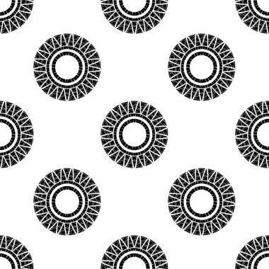 Etnik Boho Dikişsiz desen. Dantel. Kumaş üzerine nakış. Patchwork dokusu. Dokuma. Geleneksel süs. Kabile deseni. Halk motif. Duvar kağıdı, tekstil, sarma, Web için kullanılabilir.