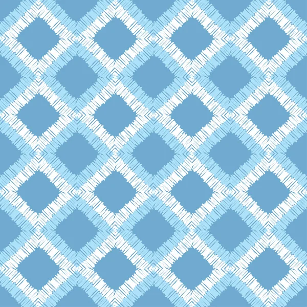 Patrón Étnico Boho Sin Costuras Encaje Bordado Tela Textura Patchwork — Vector de stock