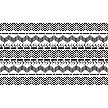 Etnik Boho Dikişsiz desen. Dantel. Kumaş üzerine nakış. Patchwork dokusu. Dokuma. Geleneksel süs. Kabile deseni. Halk motif. Duvar kağıdı, tekstil, sarma, Web için kullanılabilir.