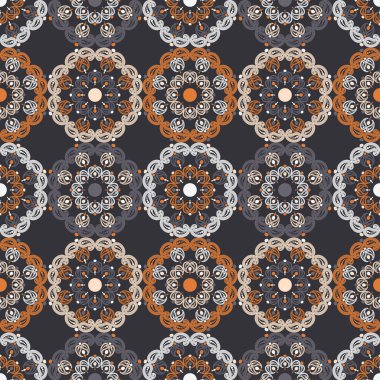 Paisley süsleme. Polka nokta. Etnik Boho Dikişsiz desen. Ikat. Geleneksel süs. Halk motif. Duvar kağıdı, tekstil, davet kartı, sarma, Web sayfası arka plan için kullanılabilir.