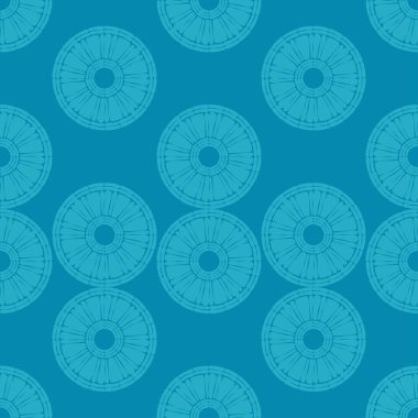 Polka noktalar Dikişsiz desen. Etnik figürlerin mozaiği. Desenli doku. Geometrik arka plan. Duvar kağıdı, tekstil, davet kartı, sarma, Web sayfası arka plan için kullanılabilir.