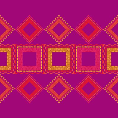 Zebra çizgileri. Etnik boho sorunsuz desen. Dantel. Kumaş üzerine nakış. Patchwork doku. Dokuma. Geleneksel süs. Kabile tipi. Halk motifi. Duvar kağıdı, tekstil, sarma, web için kullanılabilir.