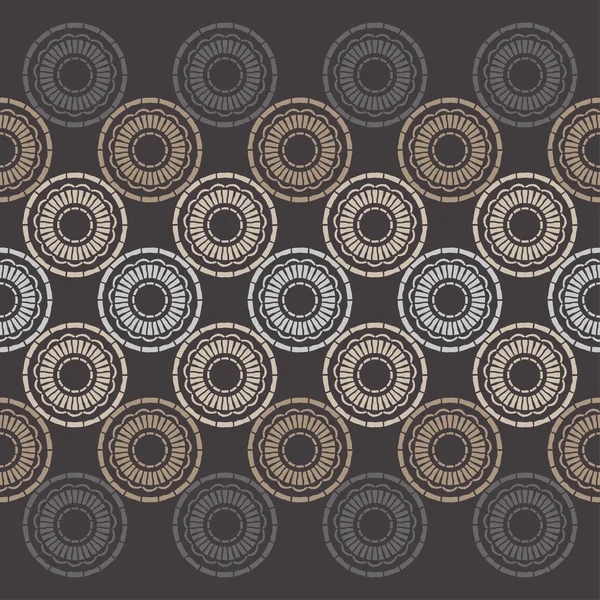 Polka noktalar Dikişsiz desen. Etnik figürlerin mozaiği. Desenli doku. Geometrik arka plan. Duvar kağıdı, tekstil, davet kartı, sarma, Web sayfası arka plan için kullanılabilir. 