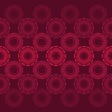 Polka noktalar Dikişsiz desen. Etnik figürlerin mozaiği. Desenli doku. Geometrik arka plan. Duvar kağıdı, tekstil, davet kartı, sarma, Web sayfası arka plan için kullanılabilir.