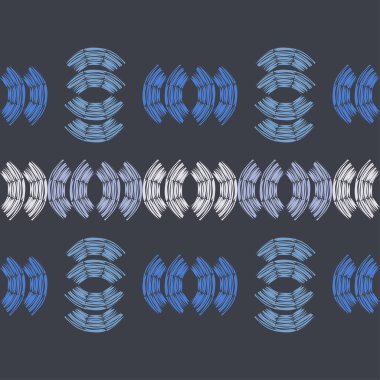 Etnik Boho Dikişsiz desen. Dantel. Kumaş üzerine nakış. Patchwork dokusu. Dokuma. Geleneksel süs. Kabile deseni. Halk motif. Duvar kağıdı, tekstil, sarma, Web için kullanılabilir. 