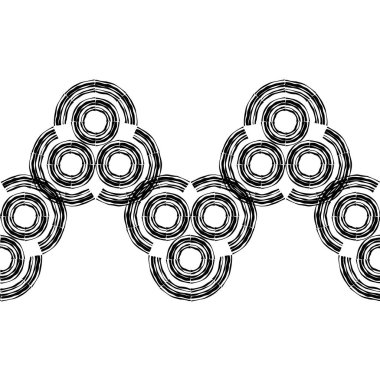 Polka noktalar Dikişsiz desen. Etnik figürlerin mozaiği. Desenli doku. Geometrik arka plan. Duvar kağıdı, tekstil, davet kartı, sarma, Web sayfası arka plan için kullanılabilir.