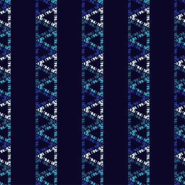 Etnik Boho Dikişsiz desen. Dantel. Kumaş üzerine nakış. Patchwork dokusu. Dokuma. Geleneksel süs. Kabile deseni. Halk motif. Duvar kağıdı, tekstil, sarma, Web için kullanılabilir. 