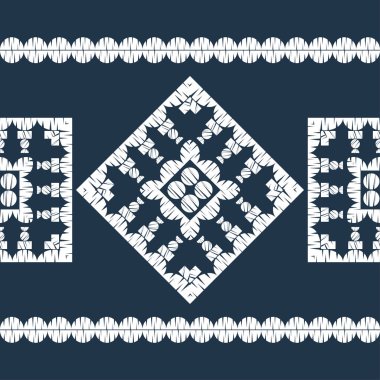 Etnik Boho Dikişsiz desen. Dantel. Kumaş üzerine nakış. Patchwork dokusu. Dokuma. Geleneksel süs. Kabile deseni. Halk motif. Duvar kağıdı, tekstil, sarma, Web için kullanılabilir. 