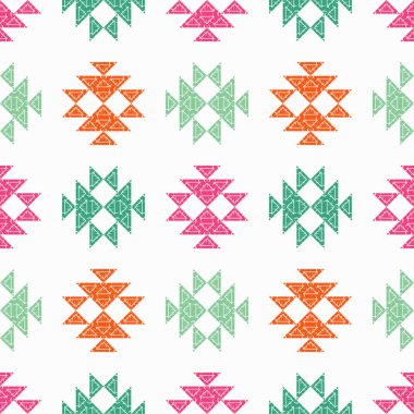 Etnik Boho Dikişsiz desen. Dantel. Kumaş üzerine nakış. Patchwork dokusu. Dokuma. Geleneksel süs. Kabile deseni. Halk motif. Duvar kağıdı, tekstil, sarma, Web için kullanılabilir. 