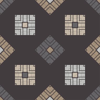 Etnik Boho Dikişsiz desen. Dantel. Kumaş üzerine nakış. Patchwork dokusu. Dokuma. Geleneksel süs. Kabile deseni. Halk motif. Duvar kağıdı, tekstil, sarma, Web için kullanılabilir. 