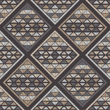 Etnik Boho Dikişsiz desen. Dantel. Kumaş üzerine nakış. Patchwork dokusu. Dokuma. Geleneksel süs. Kabile deseni. Halk motif. Duvar kağıdı, tekstil, sarma, Web için kullanılabilir. 