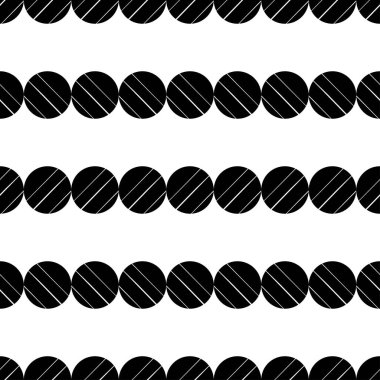Polka noktalar Dikişsiz desen. Etnik figürlerin mozaiği. Desenli doku. Geometrik arka plan. Duvar kağıdı, tekstil, davet kartı, sarma, Web sayfası arka plan için kullanılabilir.