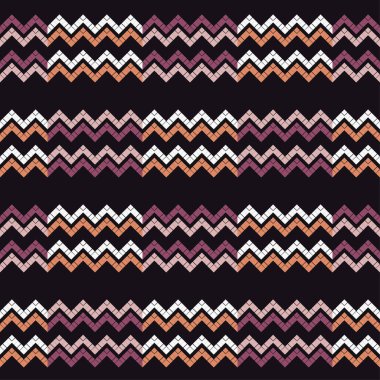 Etnik Boho Dikişsiz desen. Dantel. Kumaş üzerine nakış. Patchwork dokusu. Dokuma. Geleneksel süs. Kabile deseni. Halk motif. Duvar kağıdı, tekstil, sarma, Web için kullanılabilir. 