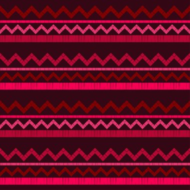 Etnik Boho Dikişsiz desen. Dantel. Kumaş üzerine nakış. Patchwork dokusu. Dokuma. Geleneksel süs. Kabile deseni. Halk motif. Duvar kağıdı, tekstil, sarma, Web için kullanılabilir. 