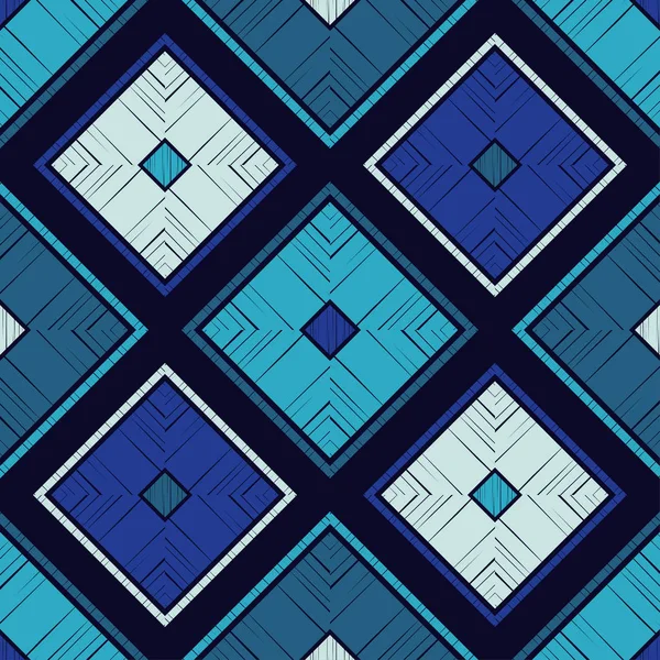 Trendy Seamless Дизайн Узора Векторный Геометрический Фон Использоваться Обоев Текстиля — стоковый вектор