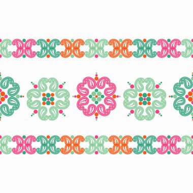 Paisley süsleme. Polka nokta. Etnik Boho Dikişsiz desen. Ikat. Geleneksel süs. Halk motif. Duvar kağıdı, tekstil, davet kartı, sarma, Web sayfası arka plan için kullanılabilir. 