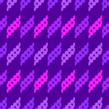 Polka noktalar Dikişsiz desen. Etnik figürlerin mozaiği. Desenli doku. Geometrik arka plan. Duvar kağıdı, tekstil, davet kartı, sarma, Web sayfası arka plan için kullanılabilir.