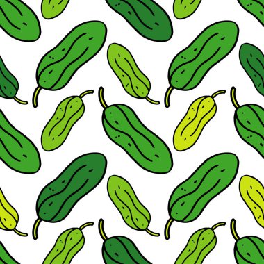 Boyalı sebzeler ile dikişsiz vektör arka plan. Şükran. Hasat festivali. Neşeli sonbahar. Duvar kağıdı, tekstil, davetiye kartı, sarma, web sayfası arka plan için kullanılabilir.