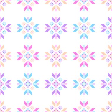 Kar tane -leri. Dikişsiz örme desen. Sıcak bir kazak. Örme mozaik. Duvar kağıdı, tekstil, davetiye kartı, sarma, web sayfası arka plan için kullanılabilir.