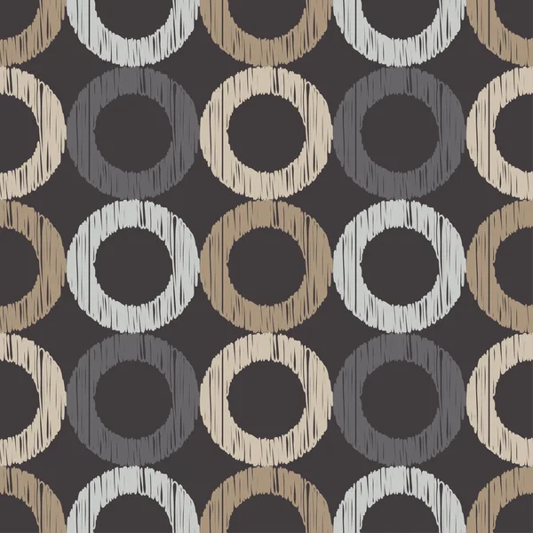 Polka noktalar Dikişsiz desen. Etnik figürlerin mozaiği. Desenli doku. Geometrik arka plan. Duvar kağıdı, tekstil, davet kartı, sarma, Web sayfası arka plan için kullanılabilir.