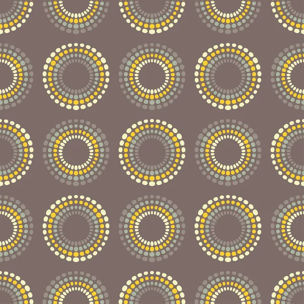 Polka noktalar Dikişsiz desen. Etnik figürlerin mozaiği. Desenli doku. Geometrik arka plan. Duvar kağıdı, tekstil, davet kartı, sarma, Web sayfası arka plan için kullanılabilir.