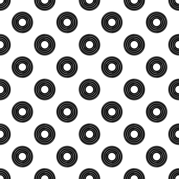 Polka dots seamless pattern. Mosaic of ethnic figures. Patterned texture. Geometric background. Can be used for wallpaper, textile, invitation card, wrapping, web page background.