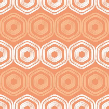 Altıgenler. Moda olmayan model tasarımları. Desenli doku. Vektör geometrik arkaplan. Duvar kağıdı, tekstil, davetiye kartı, ambalaj, web sayfası arka planı için kullanılabilir.