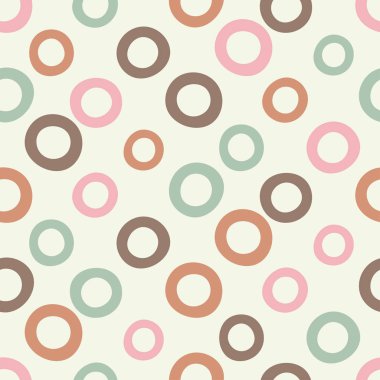 Polka noktalar Dikişsiz desen. Etnik figürlerin mozaiği. Desenli doku. Geometrik arka plan. Duvar kağıdı, tekstil, davet kartı, sarma, Web sayfası arka plan için kullanılabilir.