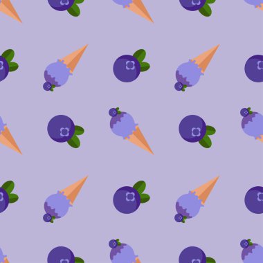 Dondurma için ambalaj. Kusursuz bir geçmişi var. Web tasarımı veya yazdırma için vektör illüstrasyonu.