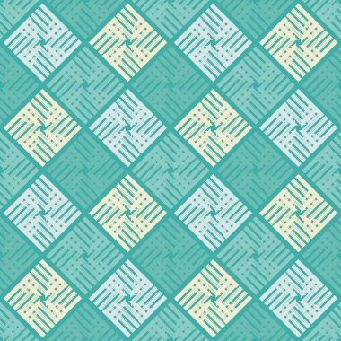 Çizgili geometrik şekillerin dizaynı. Kusursuz desen. Web tasarımı veya yazdırma için vektör illüstrasyonu.