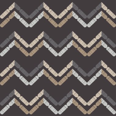 Etnik boho kusursuz desen. Dantelli. Kumaş üzerine nakış. Yama dokusu. Dokuma. Geleneksel süs. Kabile düzeni. Halk motifi. Web tasarımı veya yazdırma için vektör illüstrasyonu.