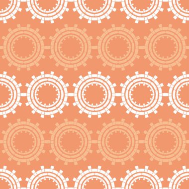 Puantiyeli noktalar kusursuz desen. Etnik figürler mozaiği. Desenli doku. Geometrik arkaplan. Web tasarımı veya yazdırma için vektör illüstrasyonu.