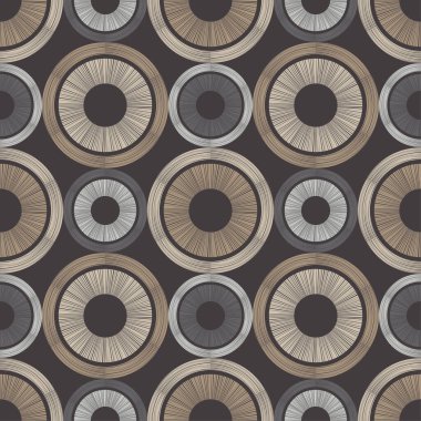 Kahverengi zemin, ahşap desenli. Geometri. Kusursuz desen. Web tasarımı veya yazdırma için vektör illüstrasyonu.