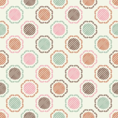 Geometrik şekilli mozaik. Kusursuz desen. Elle kumandalı tasarım. Tekstil. Etnik boho süsü. Web tasarımı veya yazdırma için vektör illüstrasyonu. 