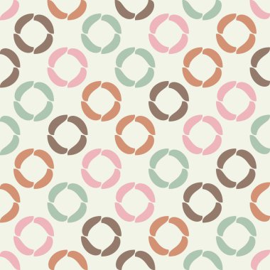 Geometrik şekilli mozaik. Kusursuz desen. Elle kumandalı tasarım. Tekstil. Etnik boho süsü. Web tasarımı veya yazdırma için vektör illüstrasyonu.