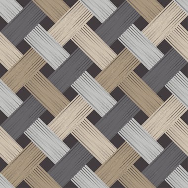 Kahverengi zemin, ahşap desenli. Geometri. Kusursuz desen. Web tasarımı veya yazdırma için vektör illüstrasyonu.