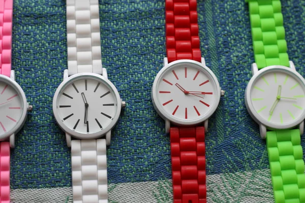 Multi Color Montres Bracelets — Photo