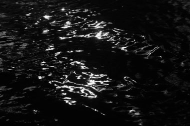 su siyah beyaz manzara fotoğraf