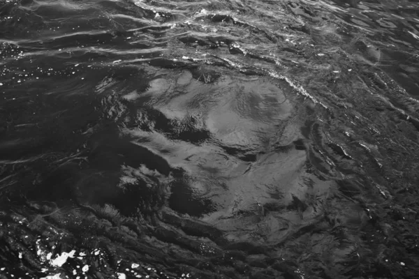 Paisaje Blanco Negro Foto Agua —  Fotos de Stock