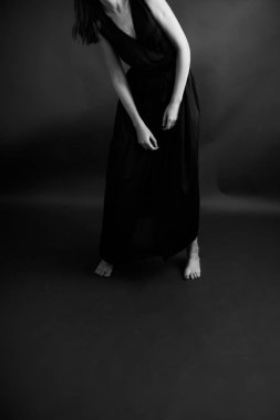 kadın siyah beyaz sanat moda portre